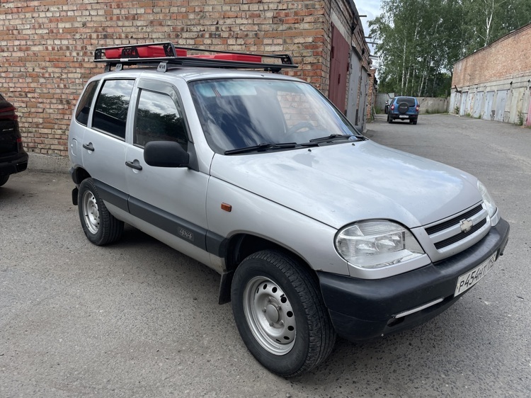 БАГАЖНИК CHEVROLET NIVA НА ШТАТНЫЕ МЕСТА